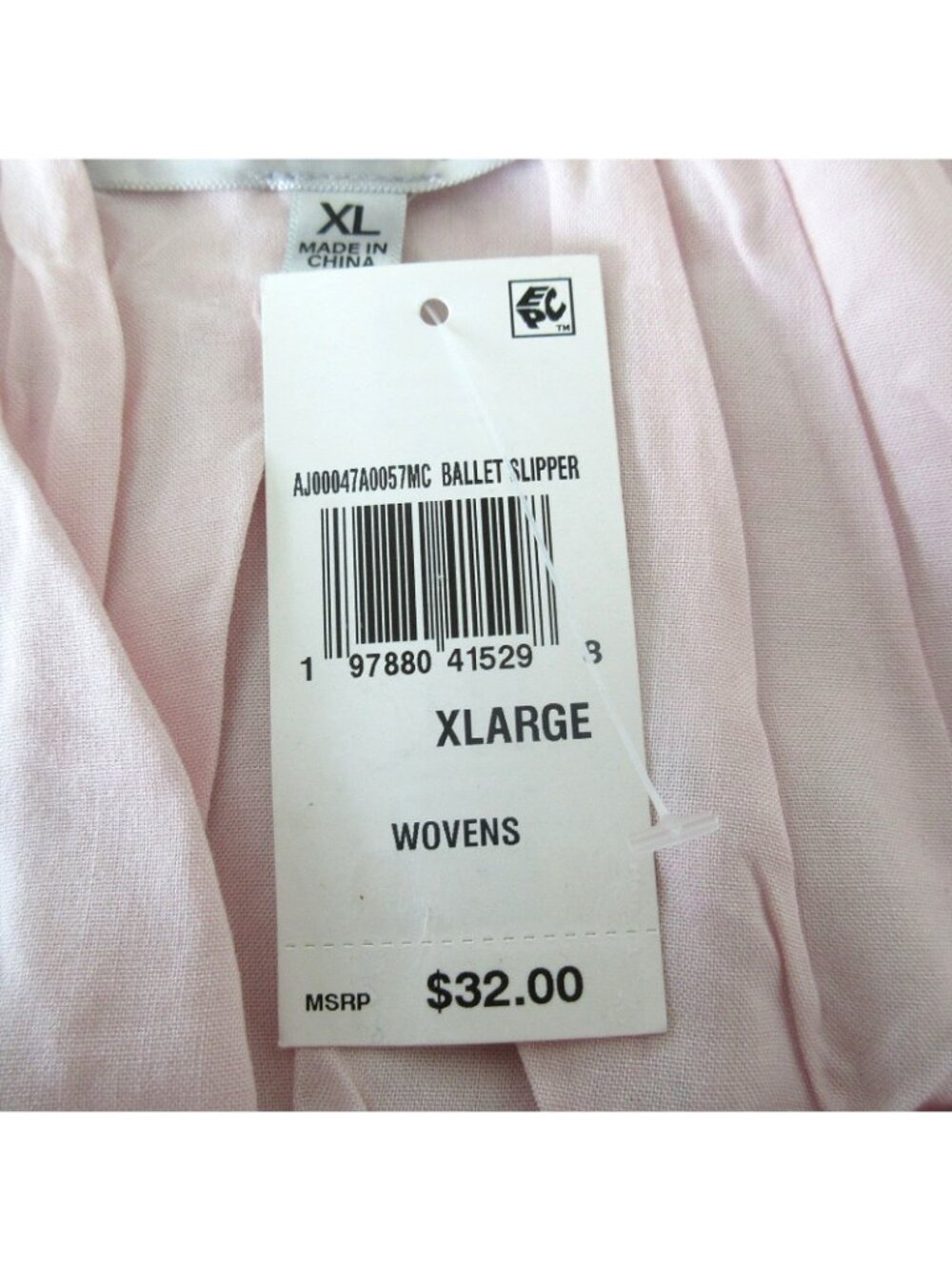 NWT Madden Girl XL Pink Floral Smocked Bodice Peasant Blouse Y2K Inspired - Picture 6 of 8